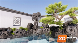 Rockery Skp Files